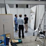 「みらい市」ブース設営