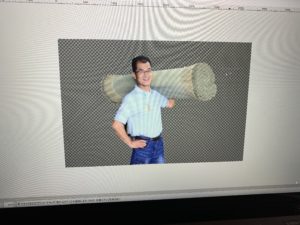 背景が透明になった