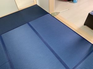 セキスイ市松インディゴにイズモM-15の施工例