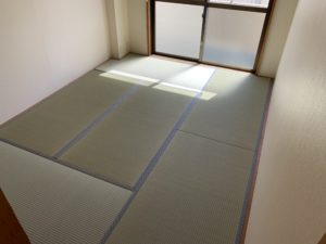すべて新畳にした