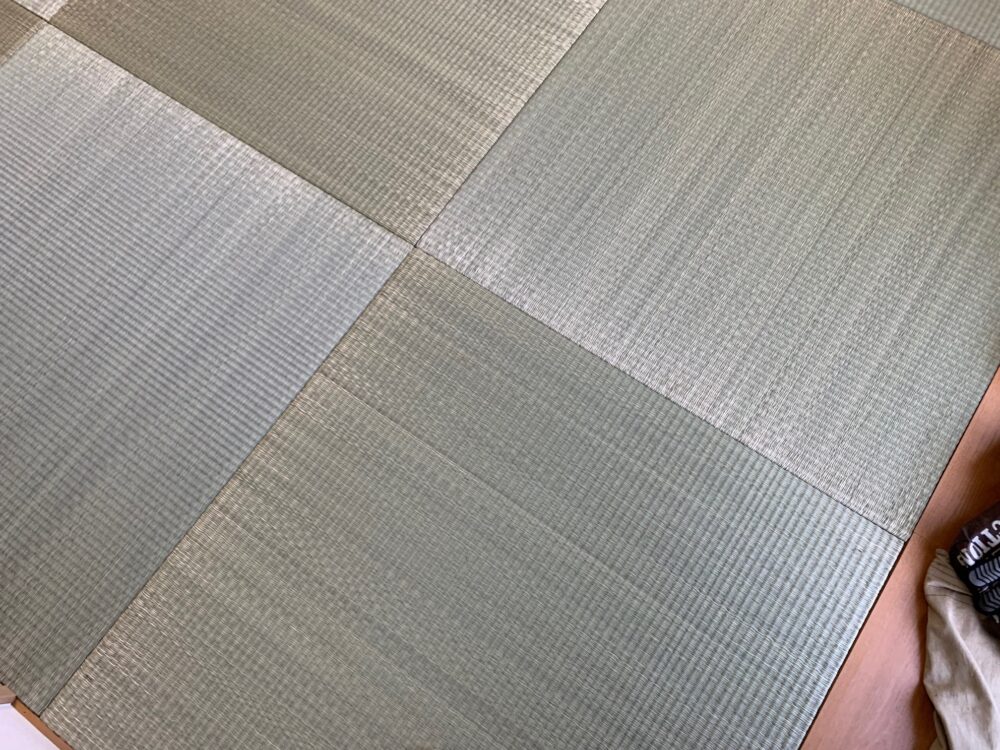 琉球畳のアップ