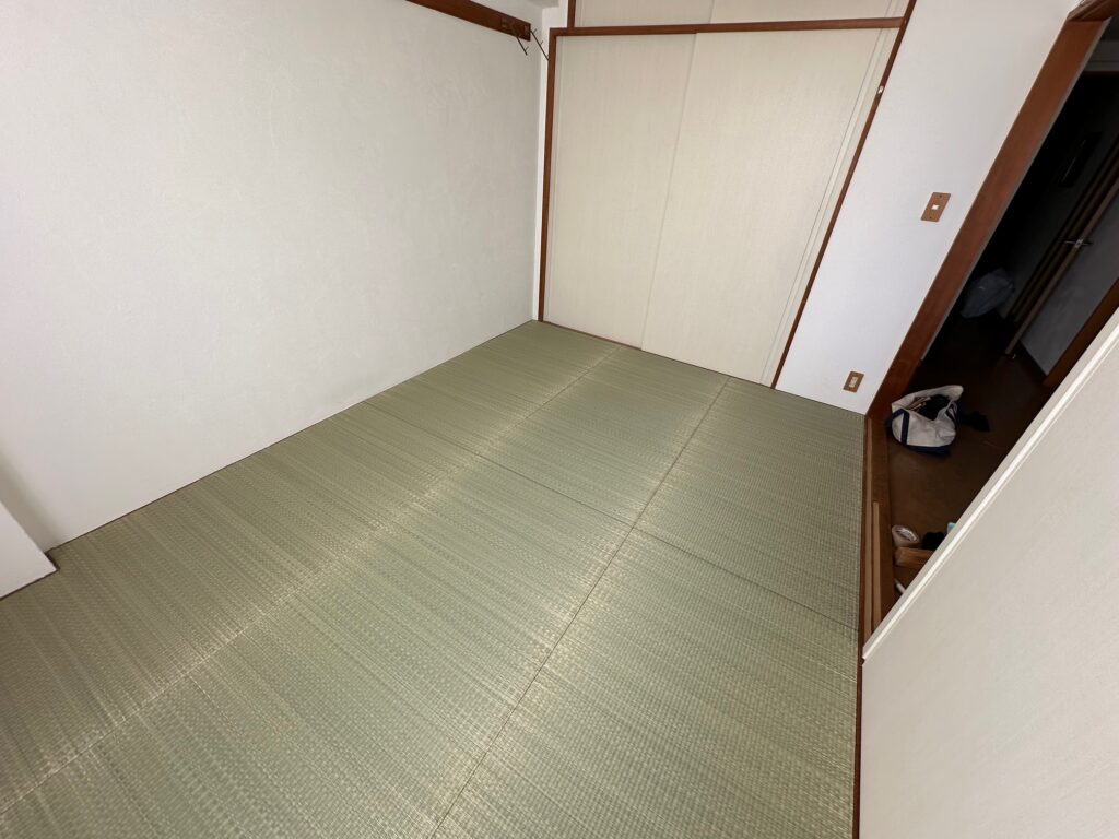 琉球畳の縁敷き