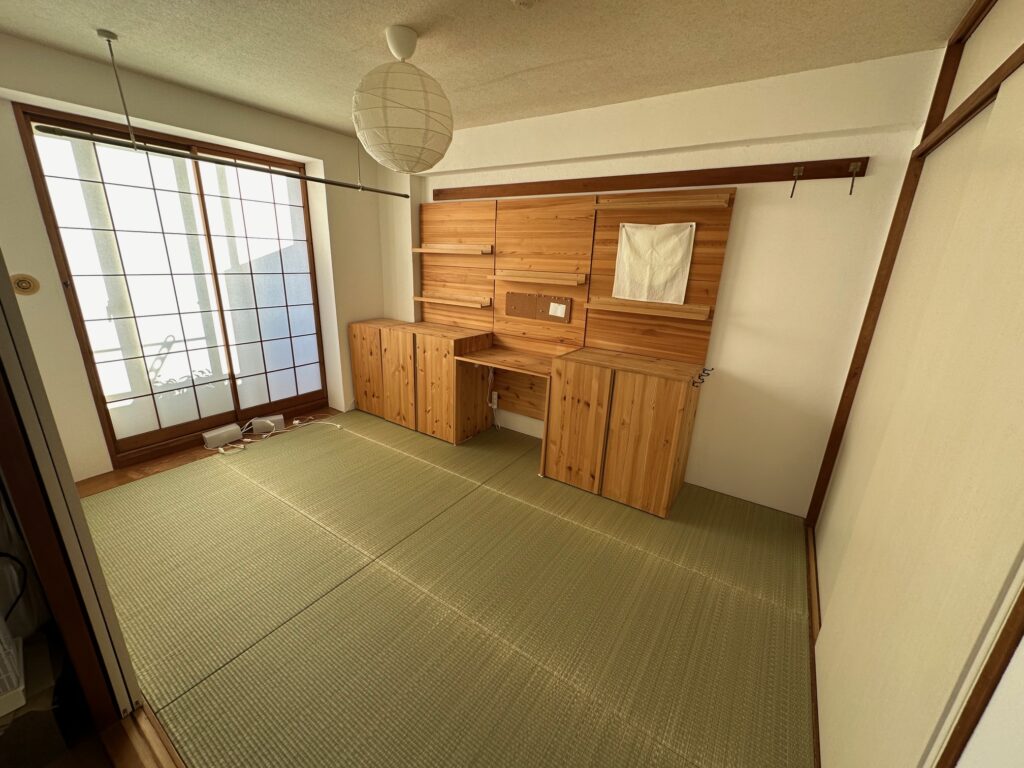 琉球畳の縁敷き