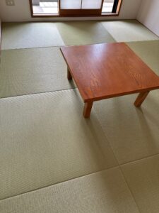 縁無し畳　ダイケン清流銀白色