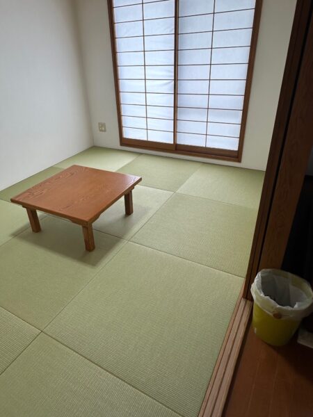 縁無し畳　ダイケン清流銀白色